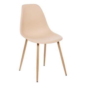 Étkezőszék, műanyag - fém, bézs - SKAGEN BASIC kép