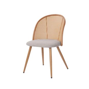 Étkezőszék, rattan, szürke szövet - HACIENDA kép