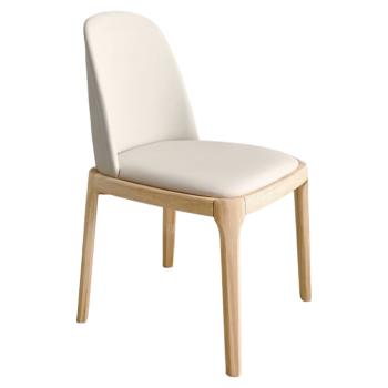 Étkezőszék, természetes/bézs, ekobőr, ZENTRA kép