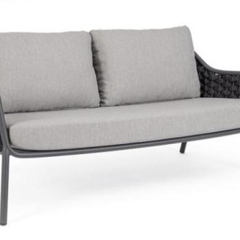 EVERLY Szürke Alumínium Kerti kanapé kép