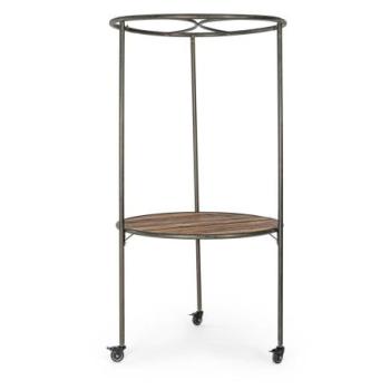 EXHIBITOR fekete lerakóasztal 100cm kép