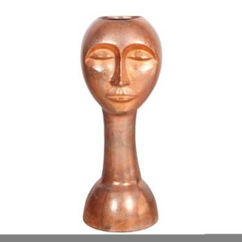 FACE réz alumínium váza 50cm kép