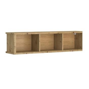 Fali polc 125, artisan tölgy - CÉLESTINE kép