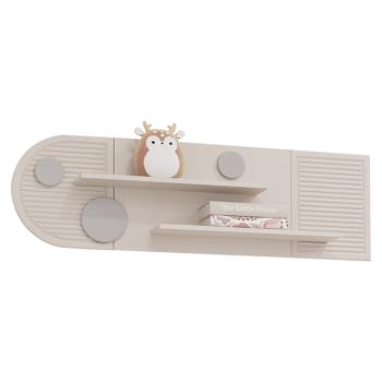 Fali polc 130, kasmír/arany craft tölgy/szürke, PIGA kép