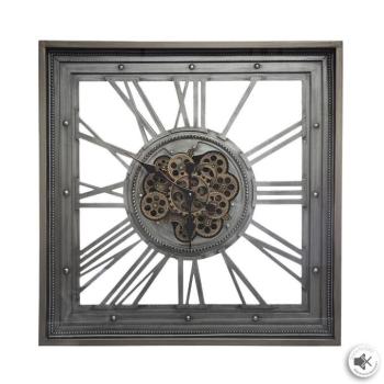 Falióra mechanizmussal 80 x 80 cm fém - MINUIT kép