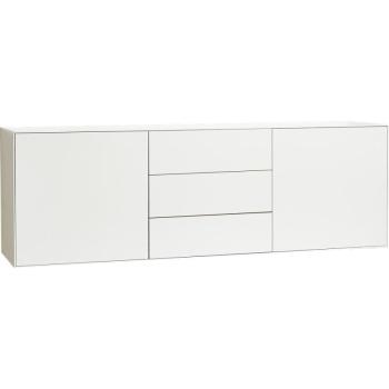 Fehér alacsony komód 180x59 cm Edge by Hammel - Hammel Furniture kép