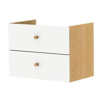 Fehér fiók modul 43x33 cm Z Cube - Tenzo kép