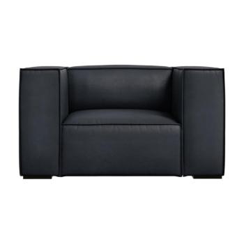 Fekete bőr fotel Madame – Windsor & Co Sofas kép