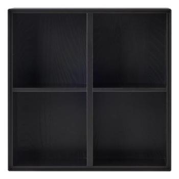 Fekete fali könyvespolc 68x68 cm Edge by Hammel – Hammel Furniture kép