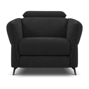 Fekete fotel Hubble – Windsor & Co Sofas kép