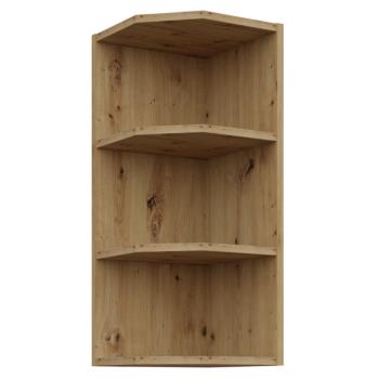 Felső sarokszekrény, artisan tölgy, FRISBO/ARSANY 30 G-72 ZAK kép