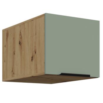 Felső szekrény, aquamarine/artisan tölgy, ARSANY 40 NAGU-36 1F kép