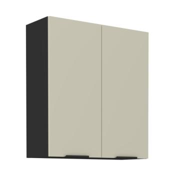 Felső szekrény, kasmír/fekete, ARAKA 80 G-90 2F kép