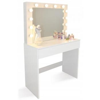 Fésülködőasztal LED fényekkel - zsámoly nélkül kép