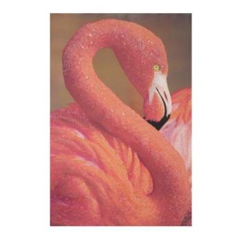 FLAMINGO rózsaszín vászon falikép kép