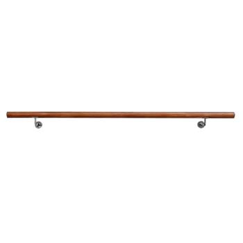 Fogantyú/korlát, tömör fa, barna, 150 cm, MANEL TYP 3 kép