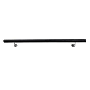 Fogantyú/korlát, tömör fa, fekete, 100 cm, MANEL TYP 1 kép