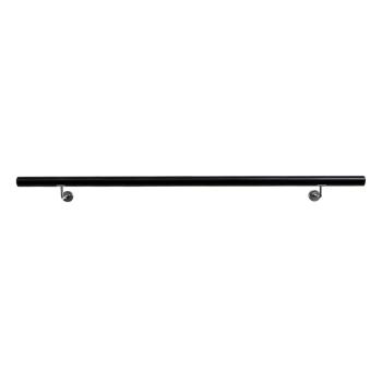 Fogantyú/korlát, tömör fa, fekete, 150 cm, MANEL TYP 3 kép