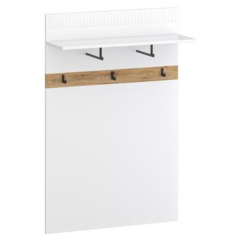 Fogas panel 80, fehér/evoke tölgy, VELIS kép