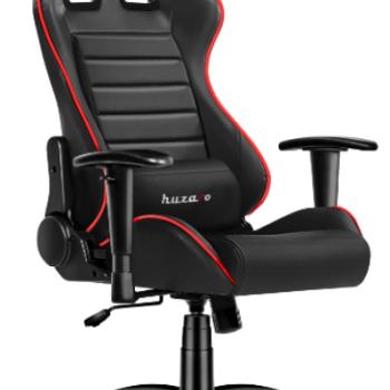 FORCE 6.0 professzionális gamer szék piros részletekkel kép