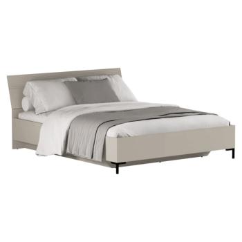 Franciaágy, 160x200, szürkésbarna Taupe, DOMCA kép