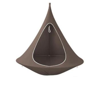 Függőfotel, szürkésbarna TAUPE, KLORIN NEW KIDS CACOON HAMMOCK kép