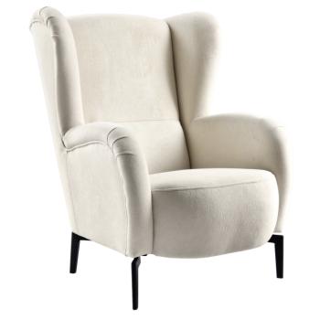 Füles fotel, krémszínű, RAMON kép