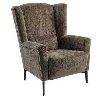 Füles fotel, mokkabarna, ALURA kép