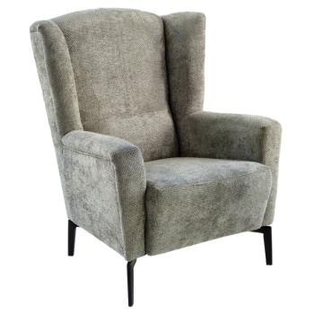 Füles fotel, szürke, ALURA kép