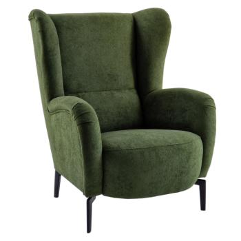 Füles fotel, zöld, RAMON kép