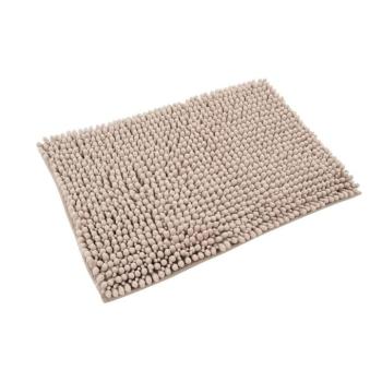 Fürdőszoba szőnyeg, bézs, poliészter, 40x60 cm - STARLUME kép