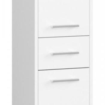 Fürdőszobai álló szekrény 85 cm - Akord Furniture - fehér kép