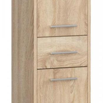 Fürdőszobai álló szekrény 85 cm - Akord Furniture - sonoma tölgy kép