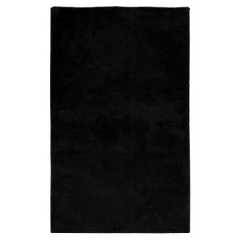 Fürdőszobaszőnyeg, fekete, 50x90 cm - CELESTINE kép