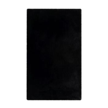 Fürdőszobaszőnyeg, fekete, poliészter, 67x110 cm - CRYSTARA kép