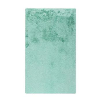 Fürdőszobaszőnyeg, világoszöld, poliészter, 40x60 cm - CRYSTARA kép