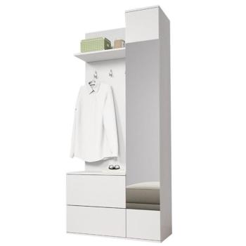 GADIS fehér mdf előszobafal kép