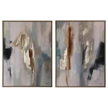 GALLERY szürke vászon festmény kép