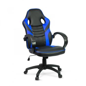 Gamer szék karfával – kék – 71 x 53 cm / 53 x 52 cm kép