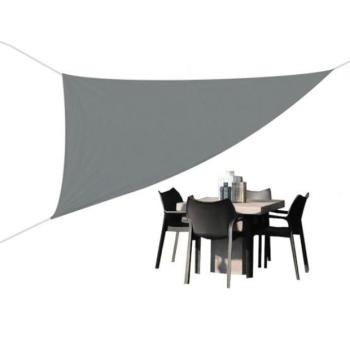 GardenLine Napvitorla – Szürke – 3,6 x 3,6 x 3,6 m kép