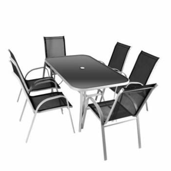 GARTHEN Kerti bútor készlet asztal + 6 szék kép