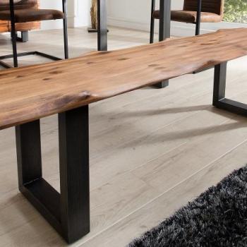 GENESIS antracit akácfa ülőpad 160cm kép