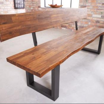 GENESIS barna akácfa ülőpad 200cm kép