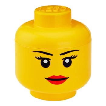 Girl minifigura fej tároló, ⌀ 16,3 cm - LEGO® kép