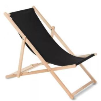 GreenBlue klasszikus bükk nyugágy, fekete kép