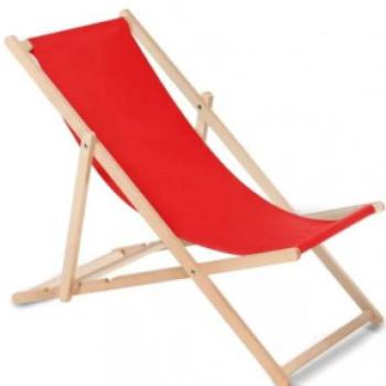 GreenBlue klasszikus bükk nyugágy, piros kép