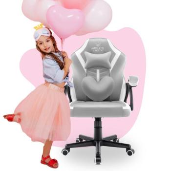 Gyerek gamer szék HC-1001 - szürke kép