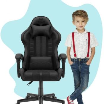 Gyerek gamer szék HC-1004 - fekete kép