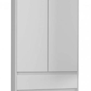 Gyerek gardróbszekrény fehér 180 x 55 x 90 cm kép