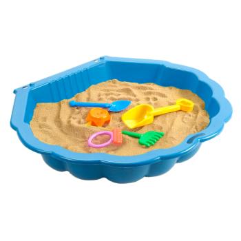 Gyerek homokozó, műanyag, kék, SANDEO MINI kép